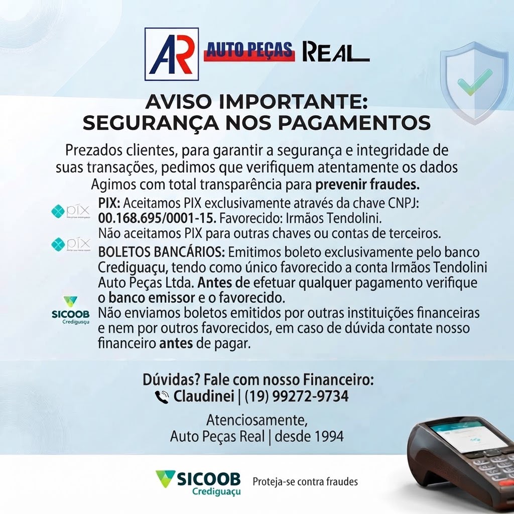 Aviso Importante